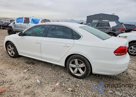 2012 Volkswagen Passat Se z USA, uszkodzony, nr VIN 1VWBN7A3XCC102739